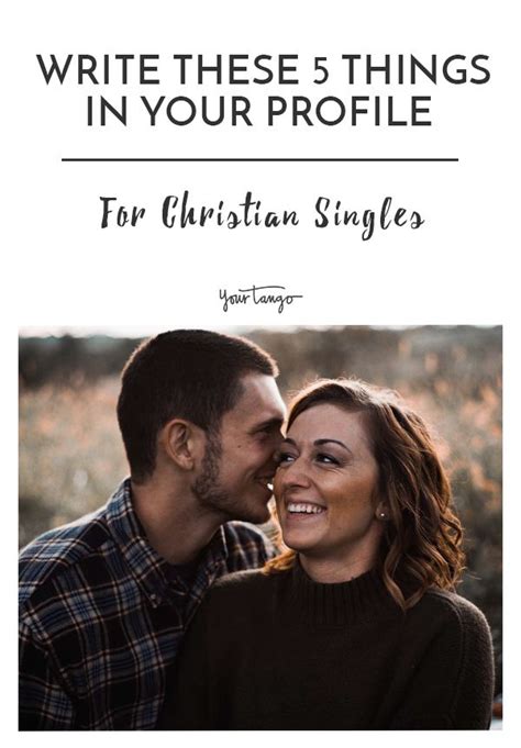 how to write a profile for a christian dating site